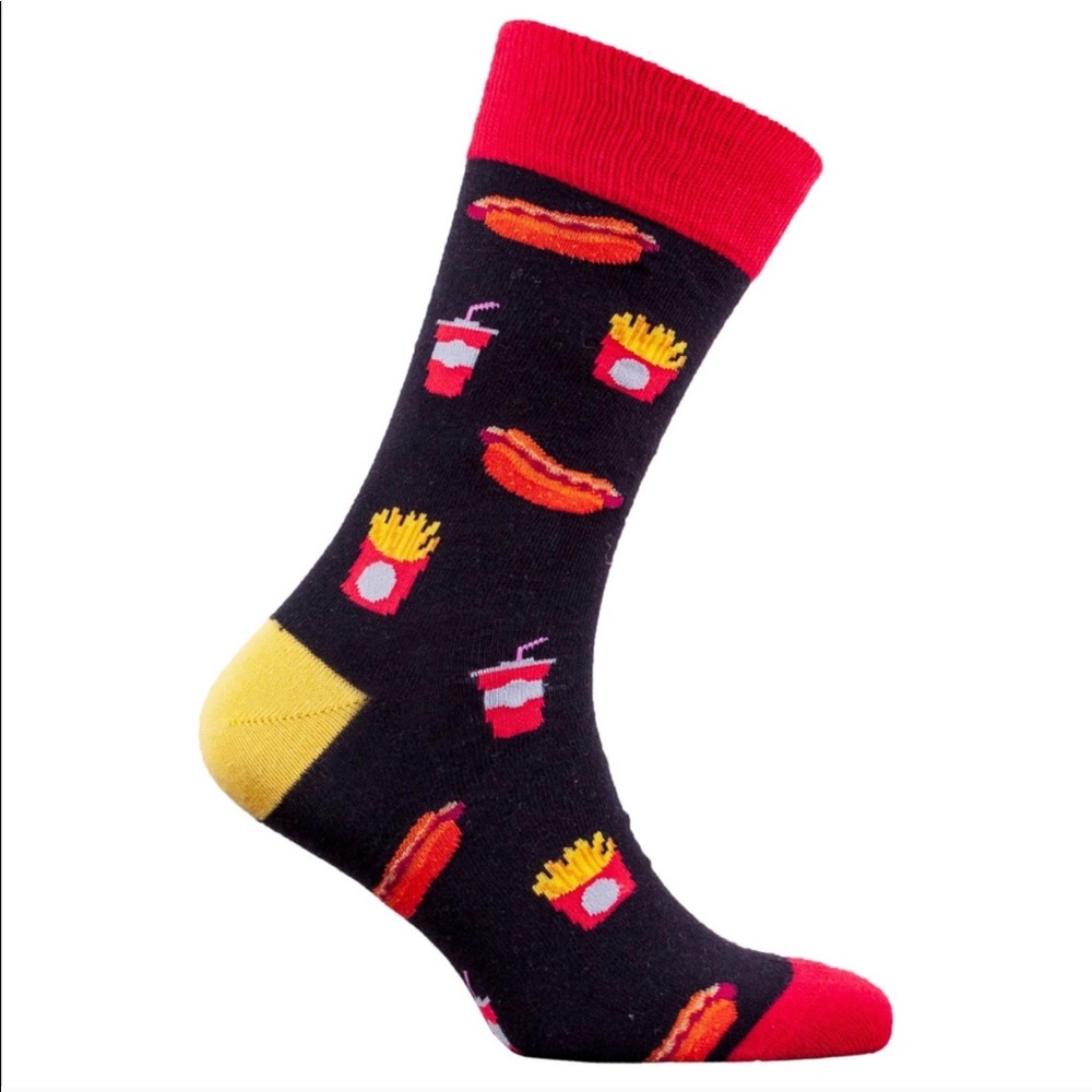 🔥🔥 NEW novelty socks fast food design